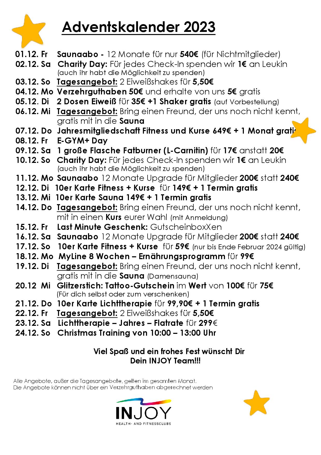 INJOY-Adventskalender