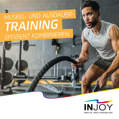 INJOY - Muskeltraining und Ausdauertraining effizient kombinieren